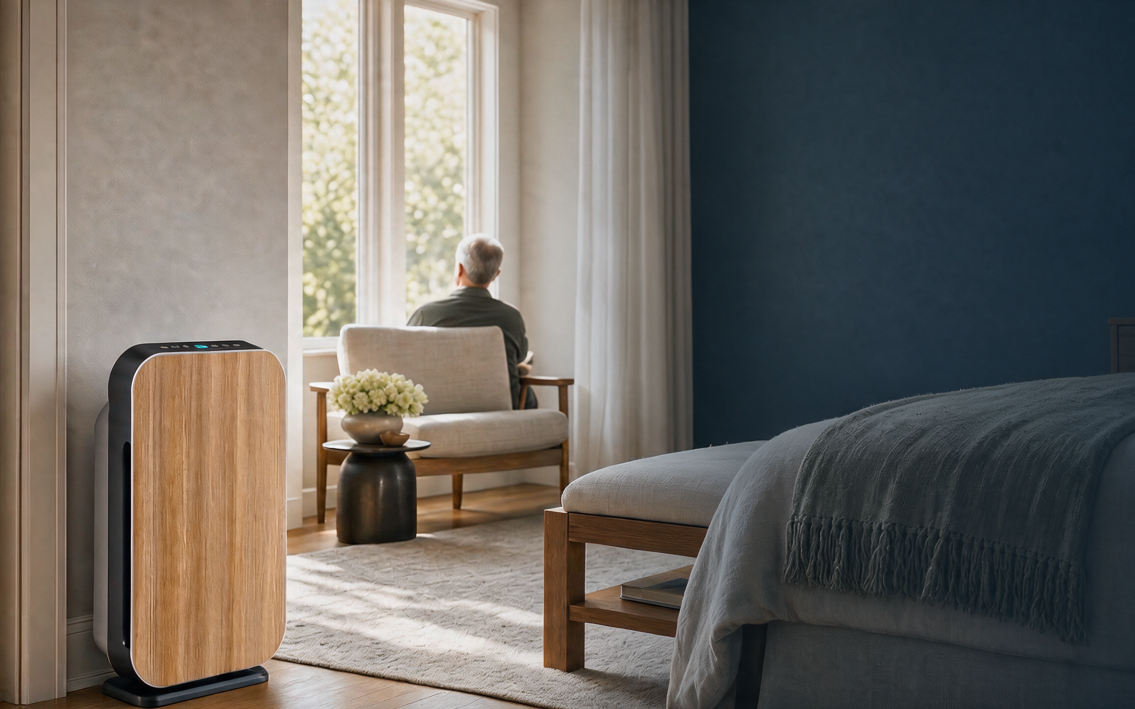 Visual preview for the live BreatheSmart 45i cleaner-air landing page