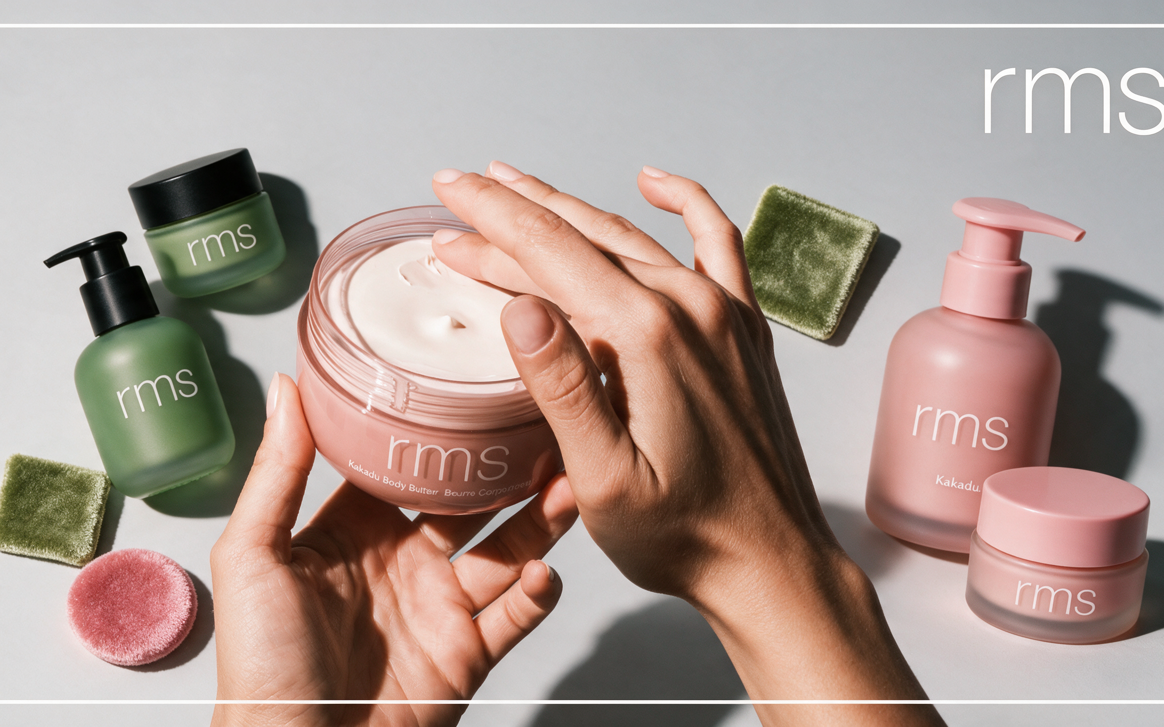 Visual preview for the live RMS Beauty Strawberry Matcha Color Capsule landing page